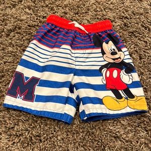 Disney Mickey Swim Trunks size 2